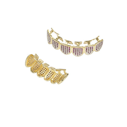 Iced Out Purple Gem Grillz