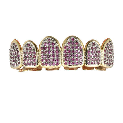 Iced Out Purple Gem Grillz