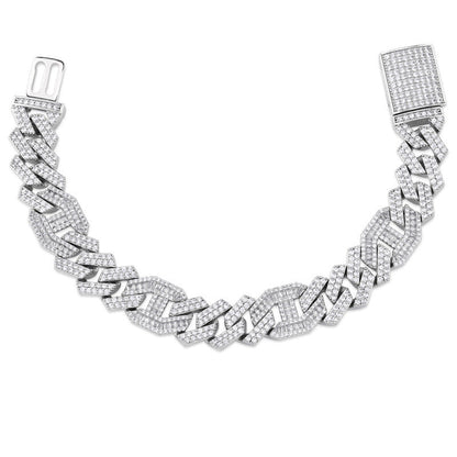 Iced Out 3 to 1 Pig Nose Bracelet - DATNEWDRIP