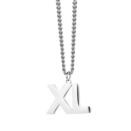 Titanium Steel Creative Plus Size XL English Letter Necklace All-match Stainless Steel Jewelry - DATNEWDRIP