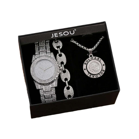 Iced Out 3 Piece Watch Box