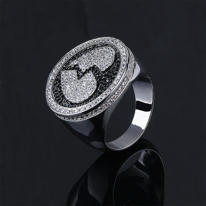 Iced Out Broken Heart Ring - DATNEWDRIP