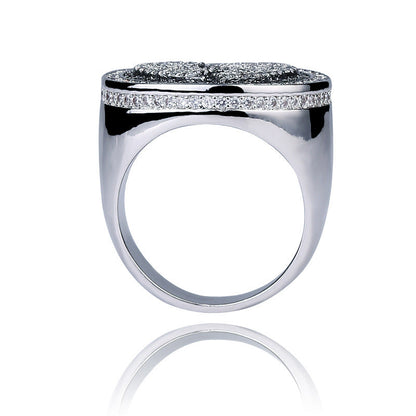 Iced Out Broken Heart Ring - DATNEWDRIP