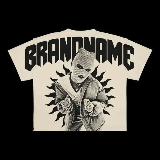 Y2g Harajuku T-shirt Men Hip Hop Gothic Graphic T-shirt - DATNEWDRIP
