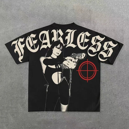 Y2g Harajuku T-shirt Men Hip Hop Gothic Graphic T-shirt - DATNEWDRIP
