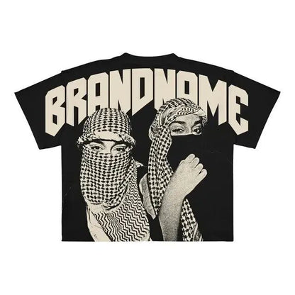 Y2g Harajuku T-shirt Men Hip Hop Gothic Graphic T-shirt - DATNEWDRIP