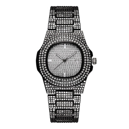 Iced Out Octagon Punk Watch