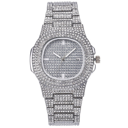 Iced Out Octagon Punk Watch