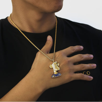Hip Hop Pixel Punk Boring Monkey Pendant - DATNEWDRIP