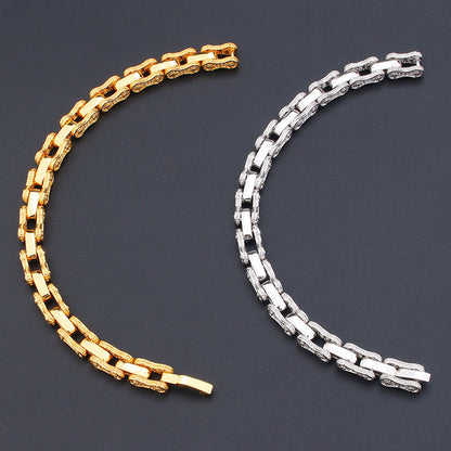 Iced Out Locomotive Chain - DATNEWDRIP