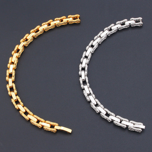 Iced Out Locomotive Chain - DATNEWDRIP