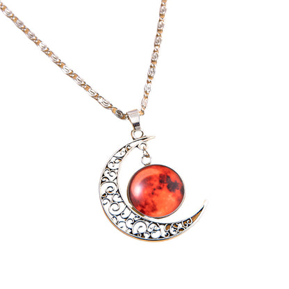 Luminous Moon And Planet Pendant - DATNEWDRIP