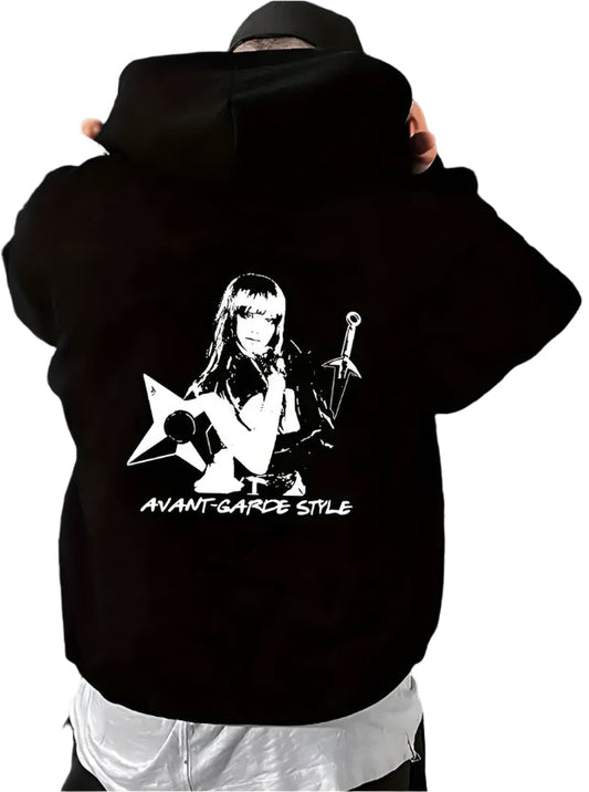 Avant-Garde Style Hoodie - Mens - DATNEWDRIP