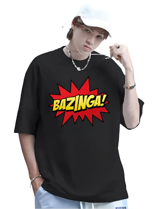 Bazinga Sheldon-Inspired T-Shirt - Mens - DATNEWDRIP