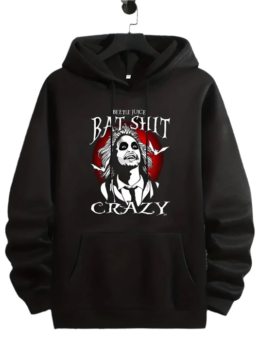 Beetle Juice Bat Crazy Hoodie - Mens - DATNEWDRIP