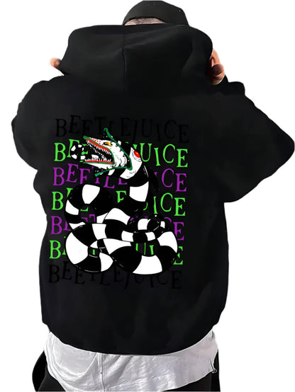 Beetle Juice Snake Hoodie - Mens - DATNEWDRIP
