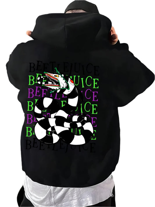 Beetle Juice Snake Hoodie - Mens - DATNEWDRIP