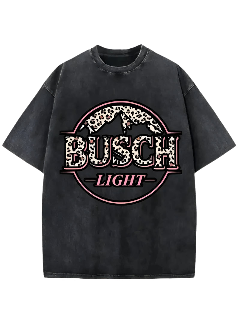 Busch Light Leopard Print T-Shirt - Mens - DATNEWDRIP
