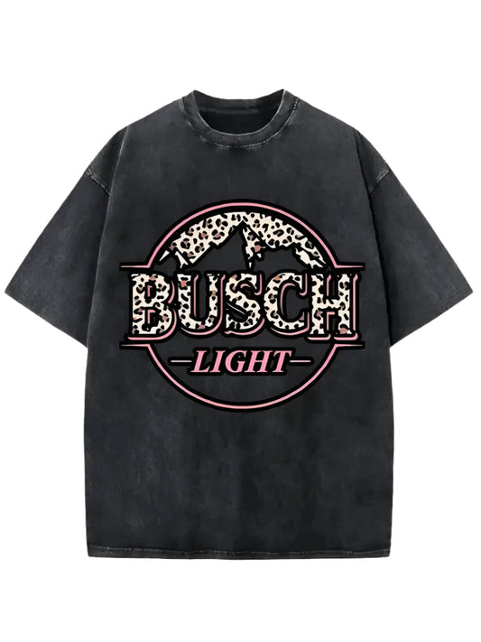 Busch Light Leopard Print T-Shirt - Mens - DATNEWDRIP