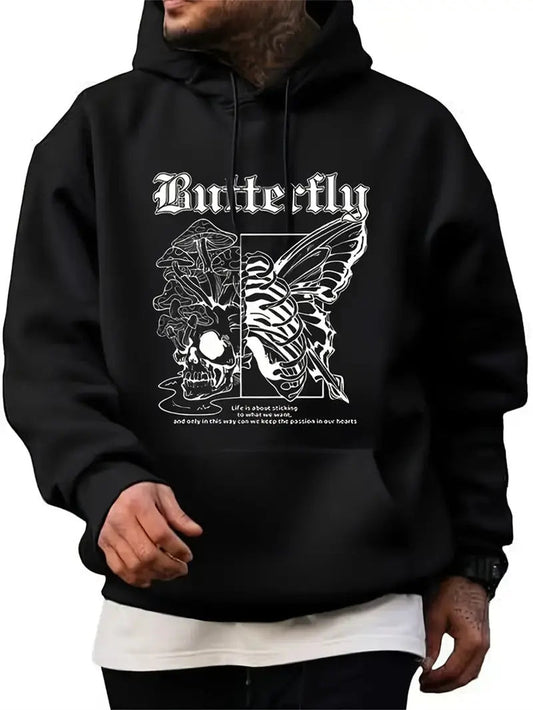 Butterfly Bones T-Shirt - Mens - DATNEWDRIP