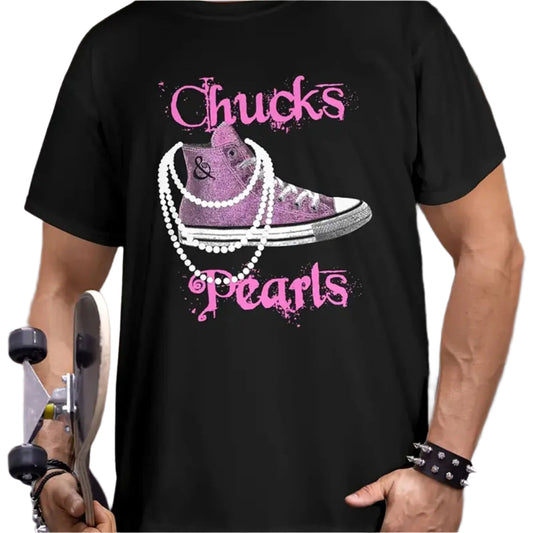 Chucks Pearls T-Shirt - Mens - DATNEWDRIP
