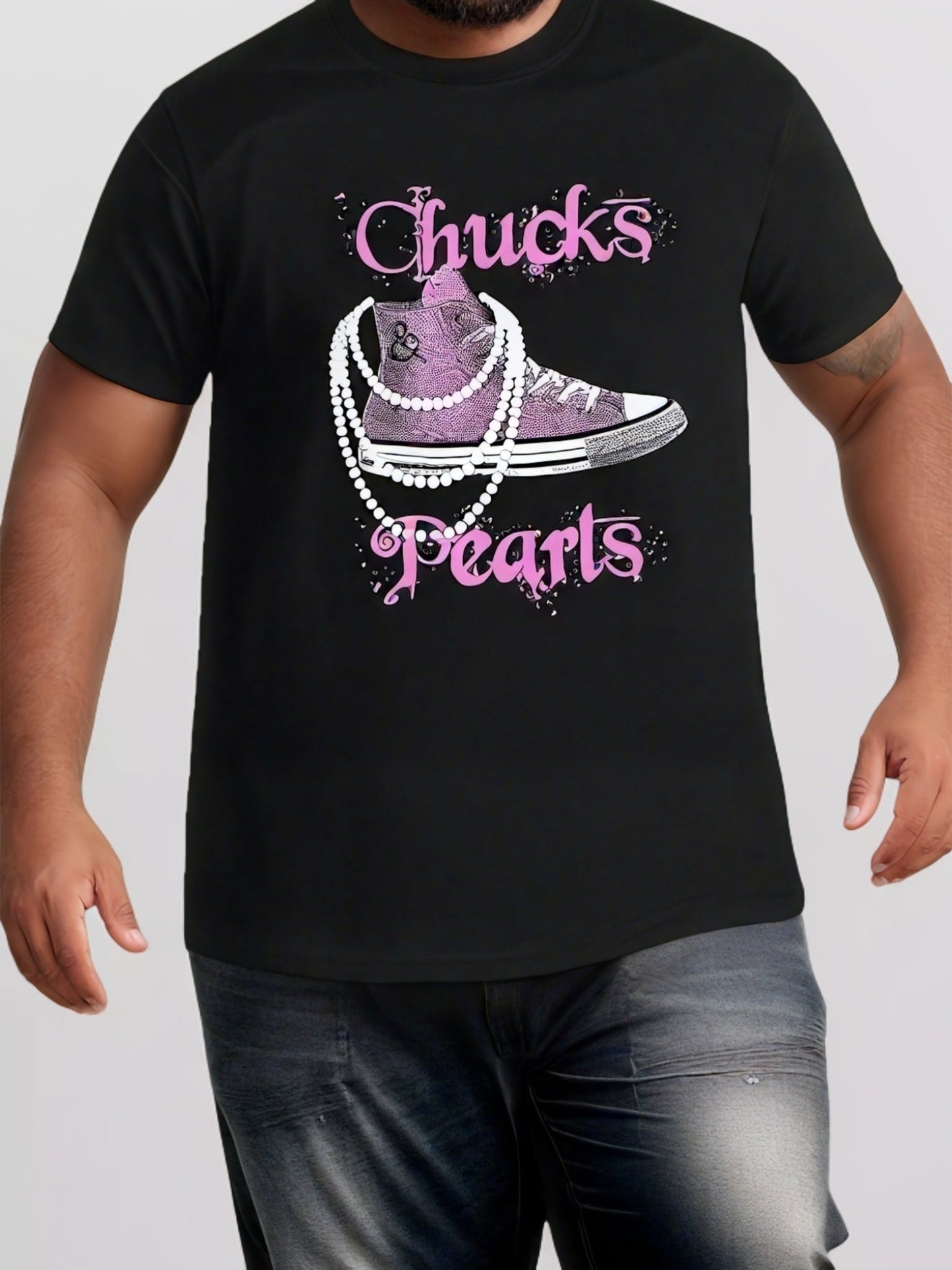 Chucks Pearls T-Shirt - Mens - DATNEWDRIP
