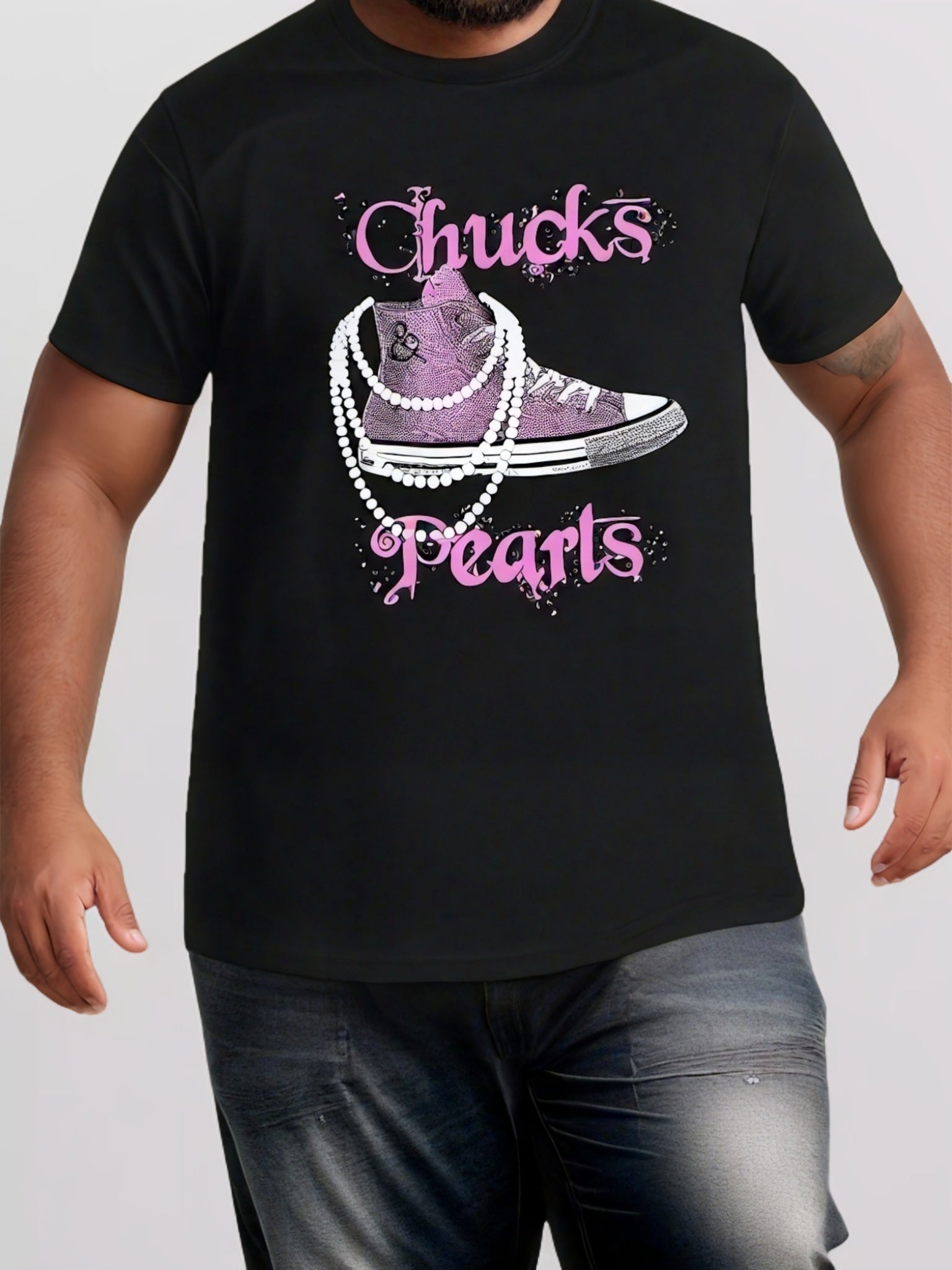 Chucks Pearls T-Shirt - Mens - DATNEWDRIP