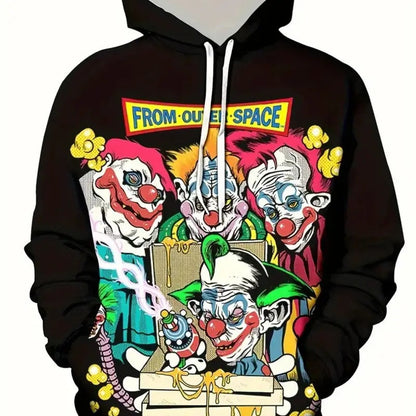 Clowns From Outter Space Hoodie - Mens - DATNEWDRIP