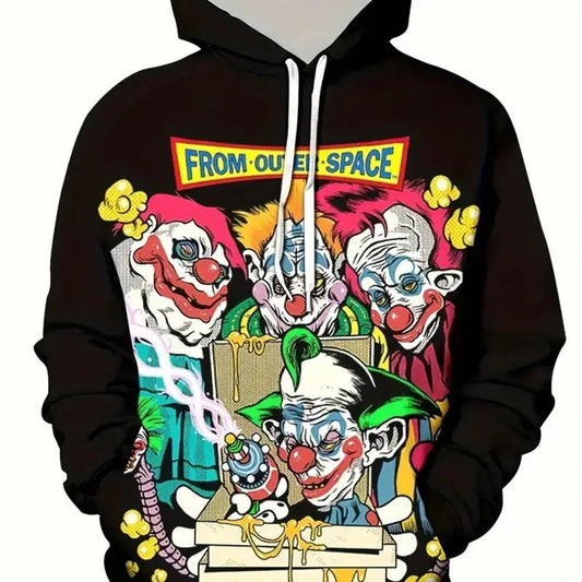 Clowns From Outter Space Hoodie - Mens - DATNEWDRIP