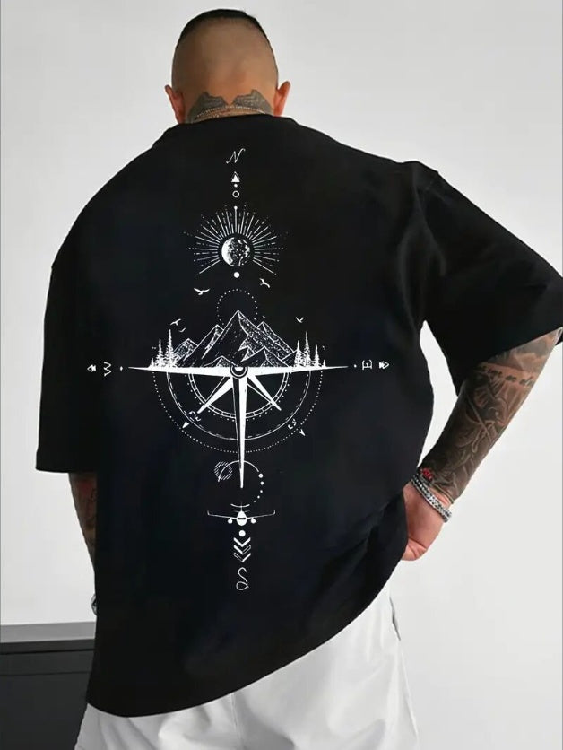 Compass T-Shirt - Mens - DATNEWDRIP