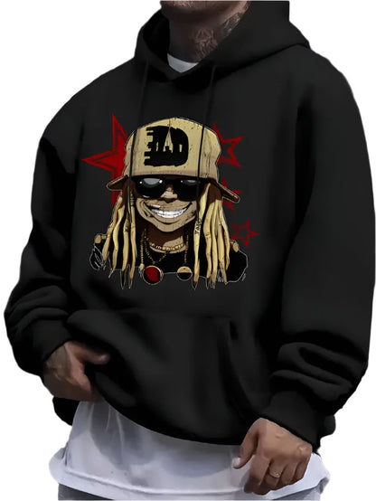 "D" Hip Hop Hoodie - Mens - DATNEWDRIP