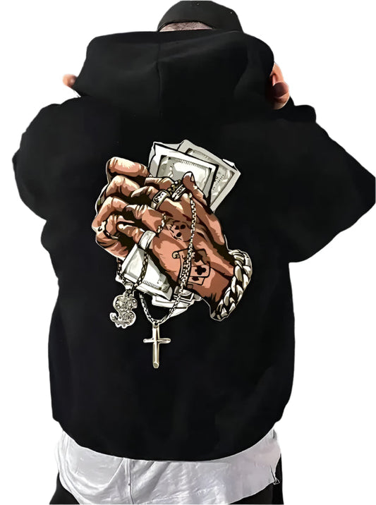 Fist Full Of Cash Hoodie - Mens - DATNEWDRIP