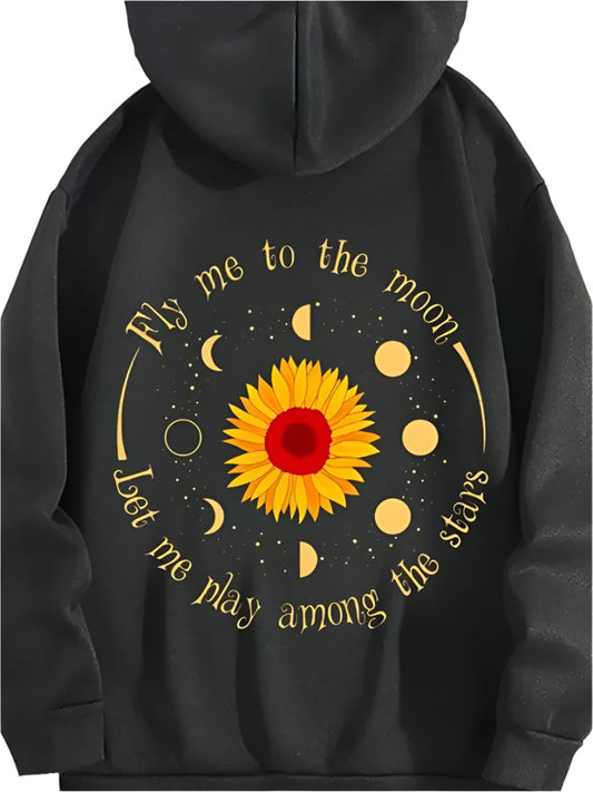Fly Me To The Moon Hoodie - Womens - DATNEWDRIP