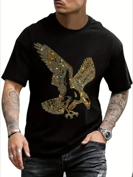 Golden Eagle T-Shirt - Mens - DATNEWDRIP