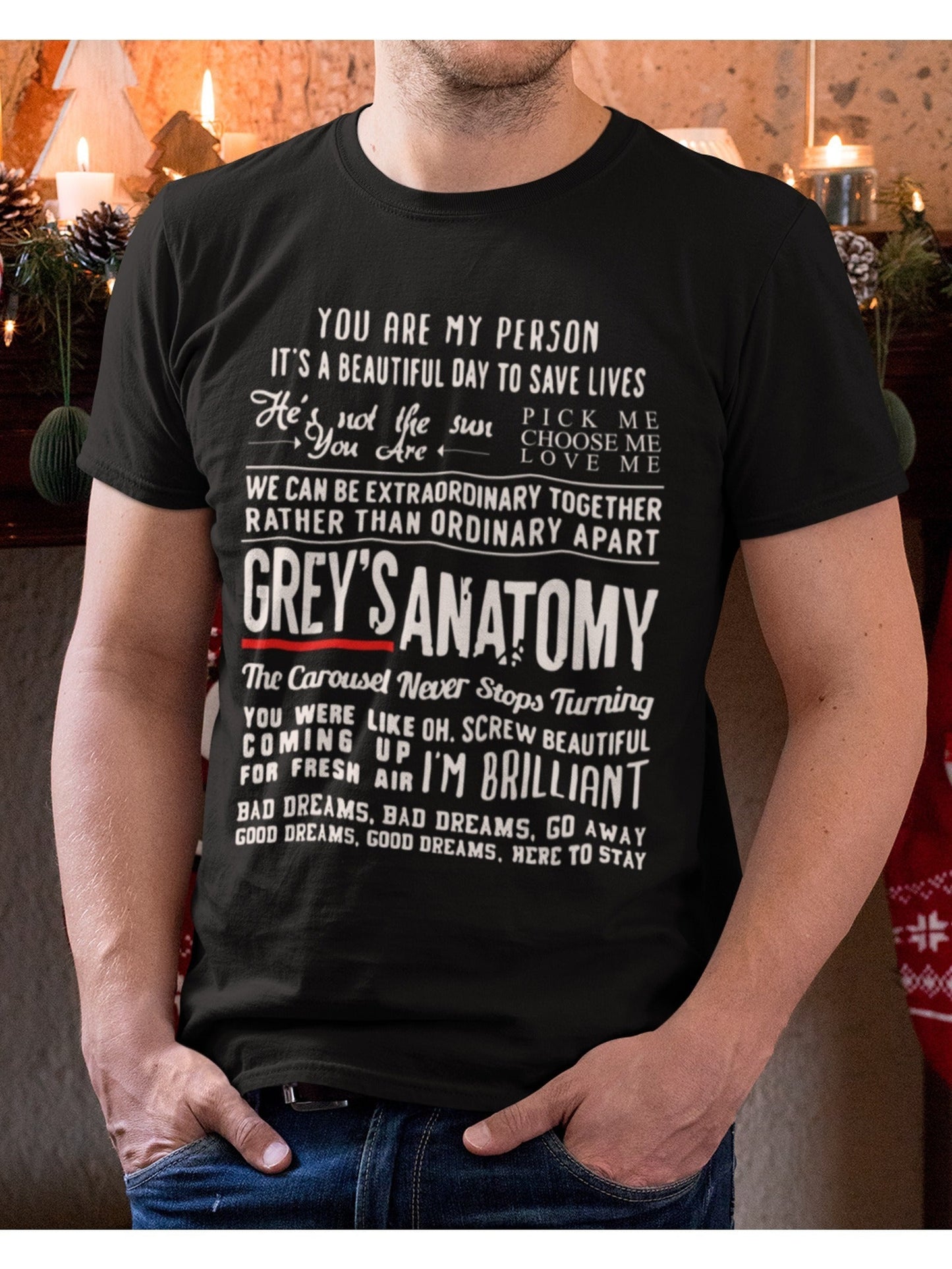 Grey's Anatomy T-Shirt - Mens - DATNEWDRIP