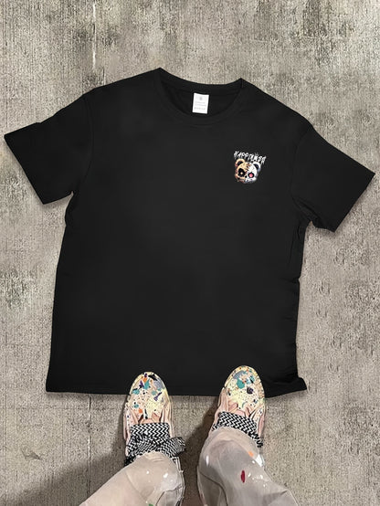 Happiness Patched Bear T-Shirt - Mens - DATNEWDRIP