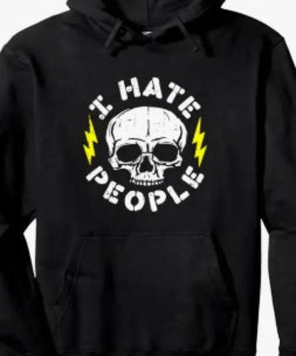 I Hate People Hoodie - Mens - DATNEWDRIP