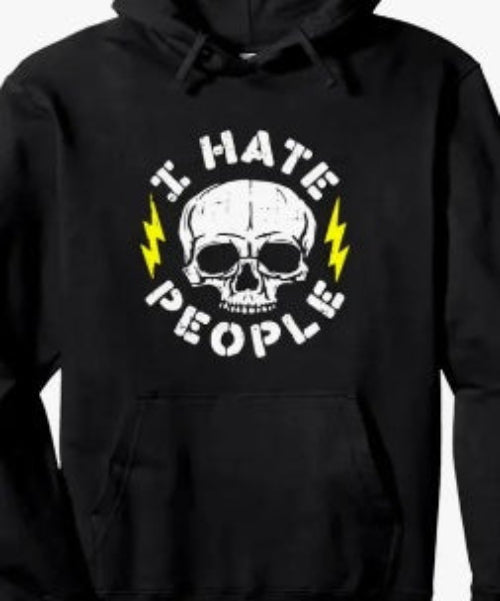 I Hate People Hoodie - Mens - DATNEWDRIP