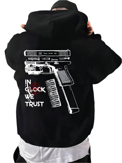 In Glock We Trust Hoodie - Mens - DATNEWDRIP
