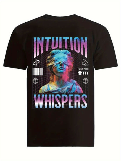 Intuition Whispers T-Shirt - Mens - DATNEWDRIP