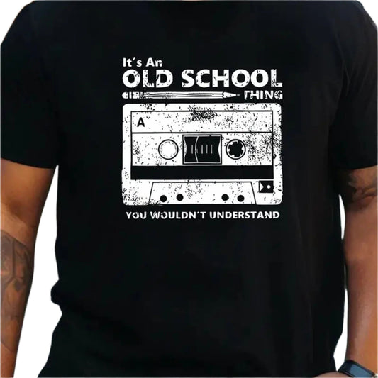 Its An Old School Thing T-Shirt - Mens - DATNEWDRIP