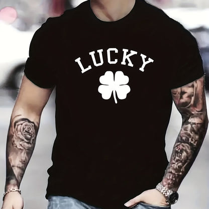 Lucky Clover T-Shirt - Mens - DATNEWDRIP