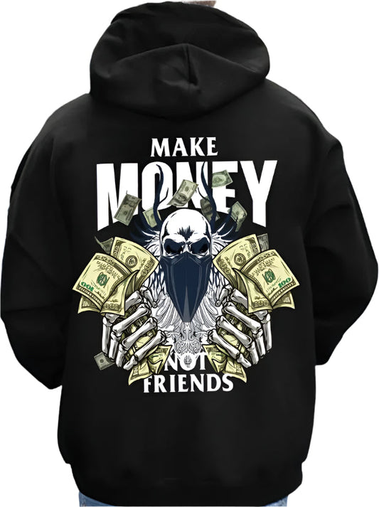 Make Money Not Friends Hoodie - Mens - DATNEWDRIP