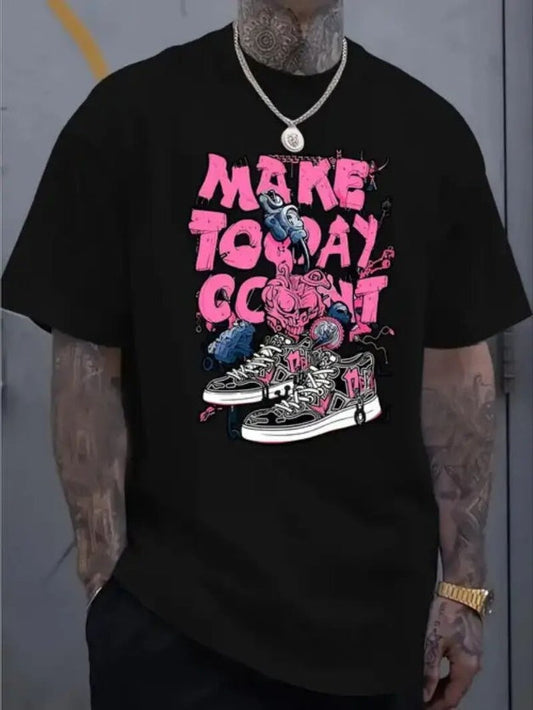 Make Today Count T-Shirt - Mens - DATNEWDRIP