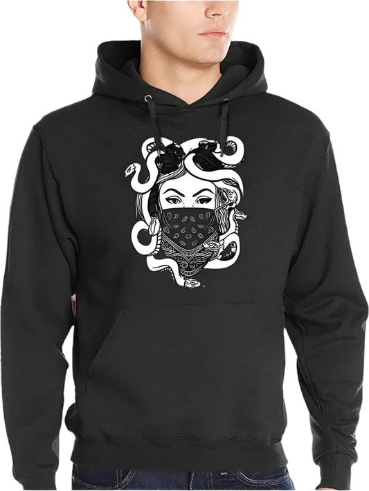 Masked Medusa Hoodie - Mens - DATNEWDRIP