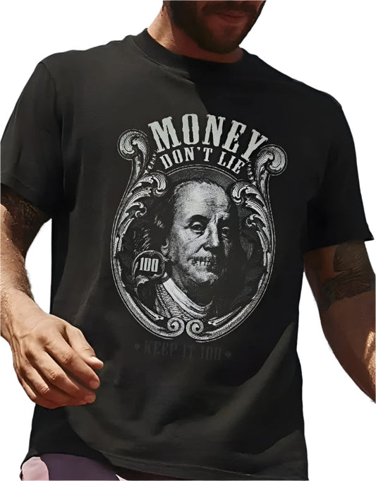 Money Dont Lie T-Shirt - Mens - DATNEWDRIP