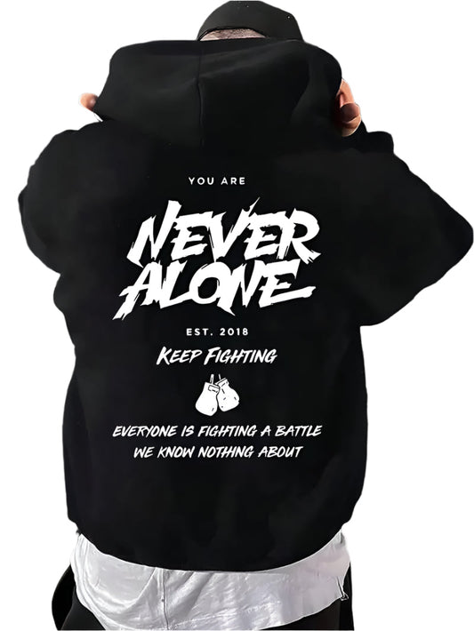Never Alone Hoodie - Mens - DATNEWDRIP