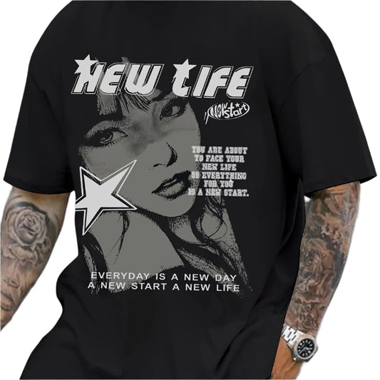 New Life T-Shirt - Mens - DATNEWDRIP
