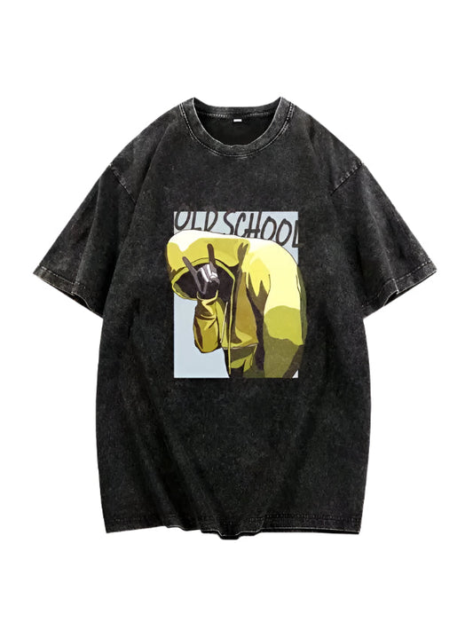 Old School T-Shirt - Mens - DATNEWDRIP