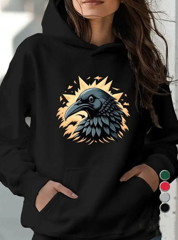 Raven Hoodie - Womens - DATNEWDRIP